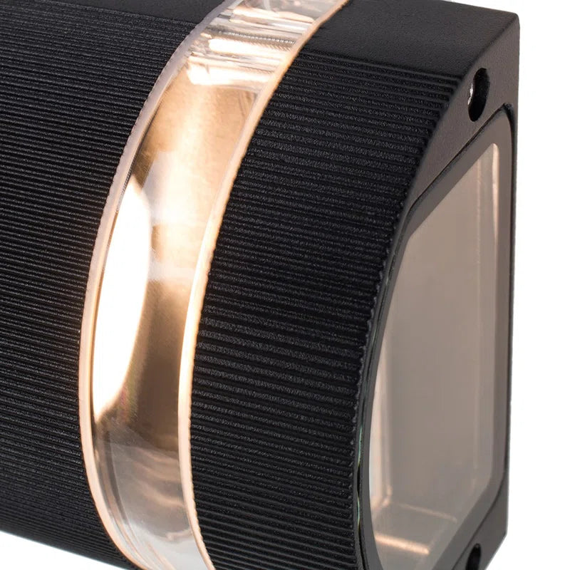 Rosedale Black 2 - Bulb Outdoor Armed Sconce