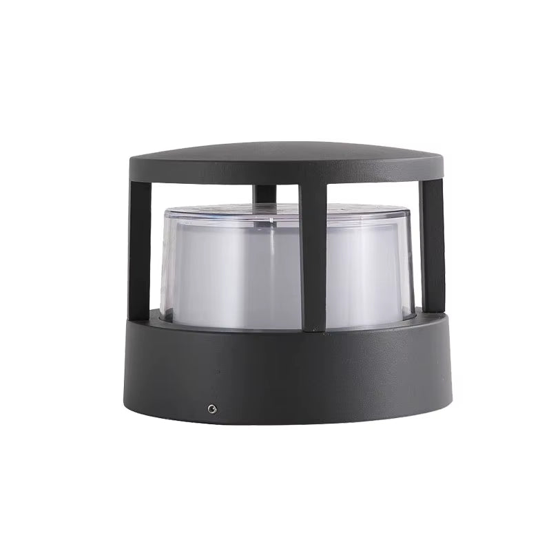 () Nordic Garden Villa Pillar Light, Outdoor Courtyard Wall Light, Outdoor Waterproof Landscape Lawn Light