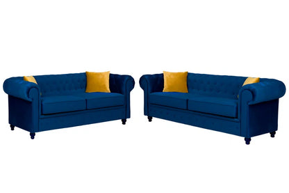 Frances 2 - Piece Velvet Living Room Set