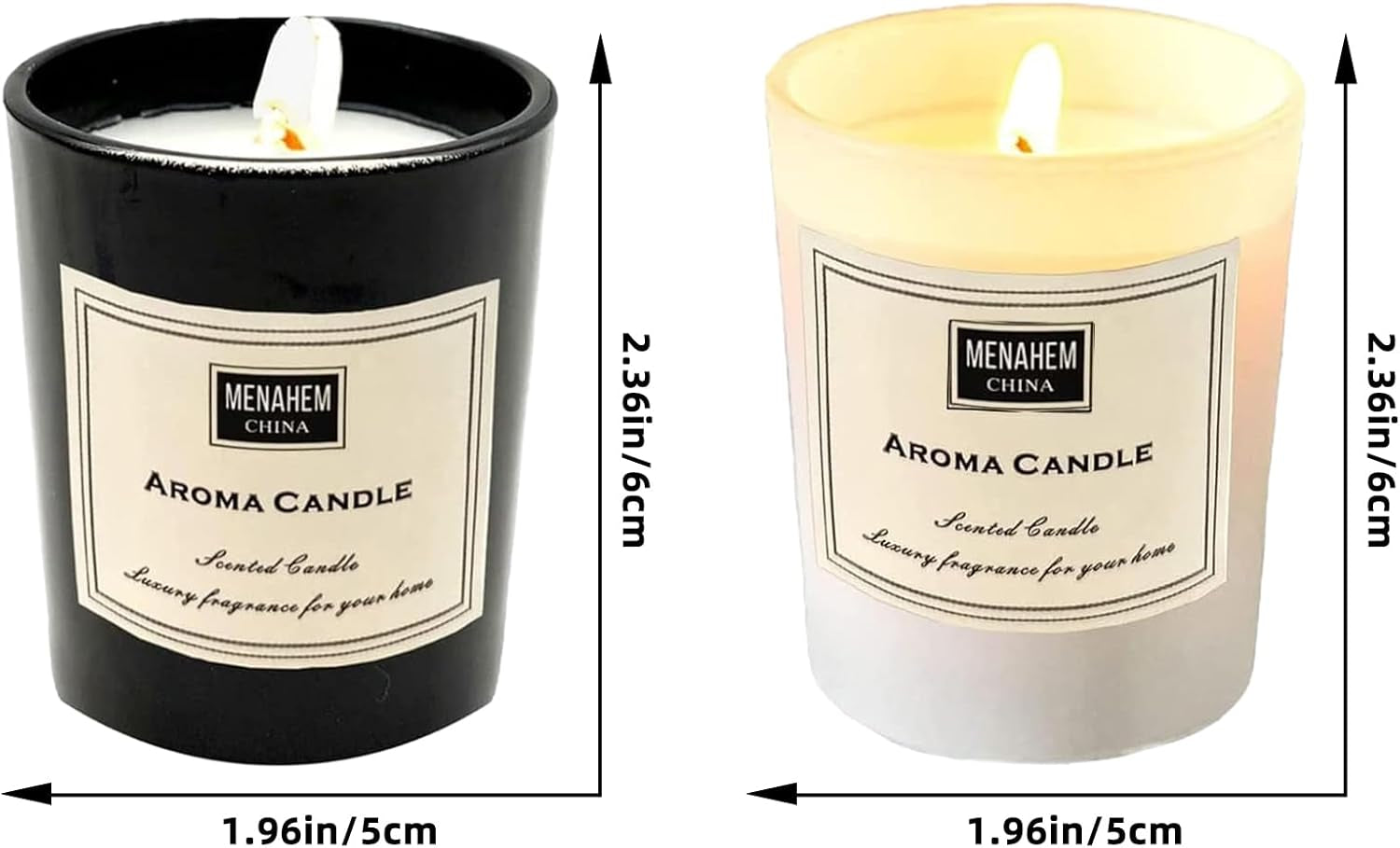 Aromatherapy Candles for Valentine, Christmas, Essential Oil Aromatherapy Candle, Long Burning Soy Candle, Scented Candles with Gift Box for Sleep Massage Spa, Gift & Home Supplys