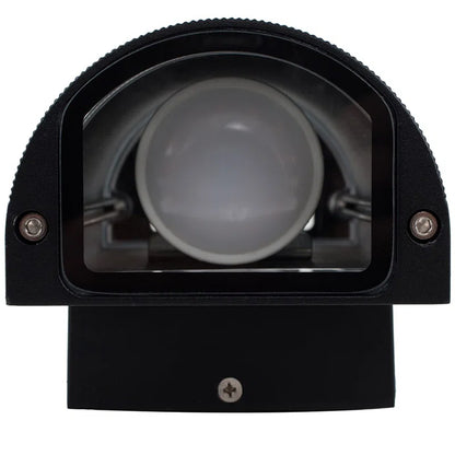 Rosedale Black 2 - Bulb Outdoor Armed Sconce