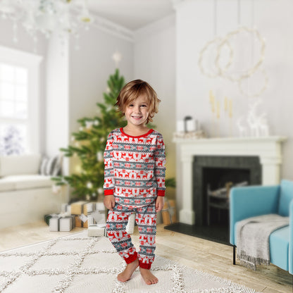 UK Family Matching Christmas Pyjamas Adult Kids Xmas Nightwear Pajamas Sleepwear