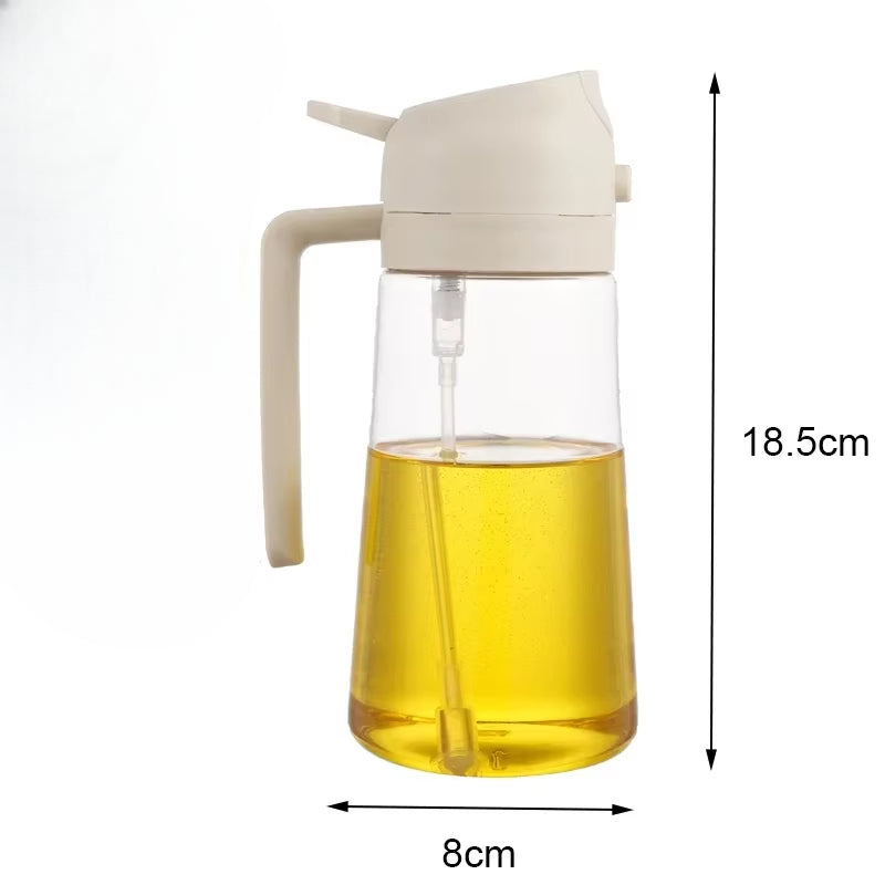 Mistify™ 500ml Olive Oil Spray Bottle – Precision Oil Dispenser for Cooking, Grilling & Baking