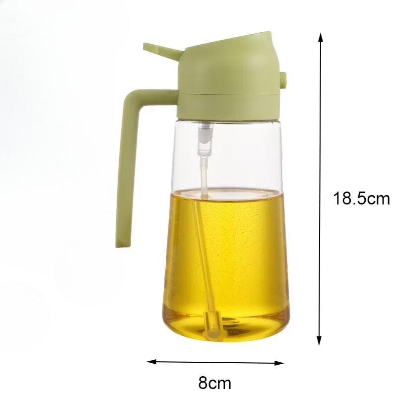 Mistify™ 500ml Olive Oil Spray Bottle – Precision Oil Dispenser for Cooking, Grilling & Baking