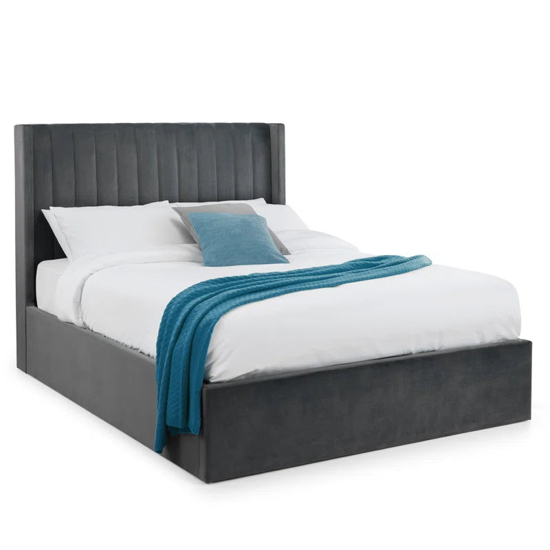 Bozrah Upholstered Ottoman Bed with Mattress