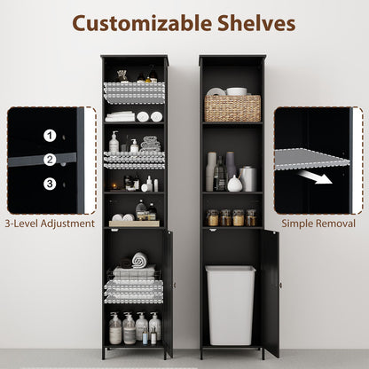 7-Tier Tall Freestanding Cabinet