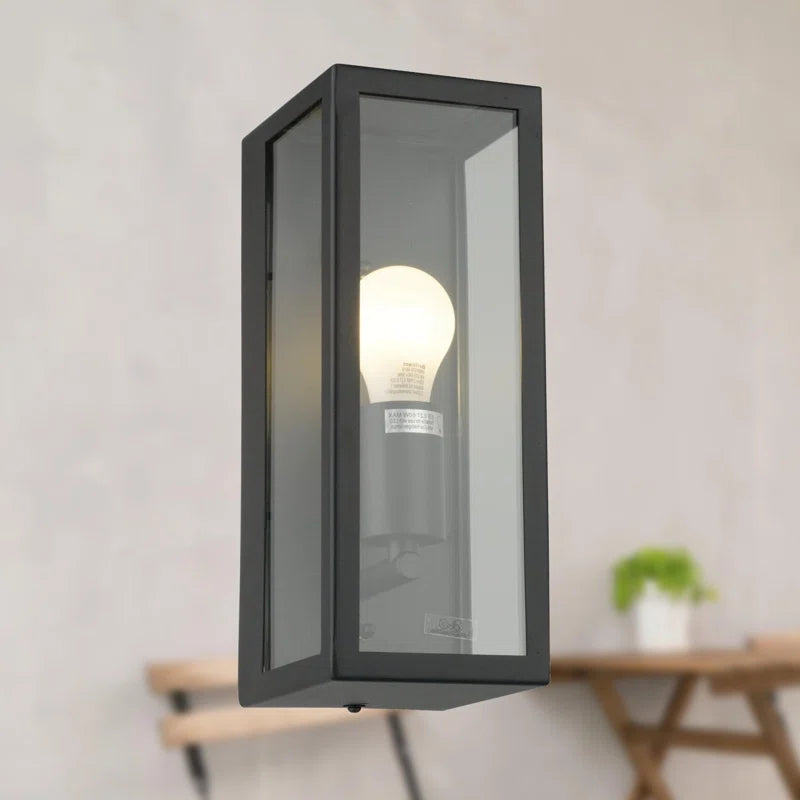 Roro Black Outdoor Flush Mount