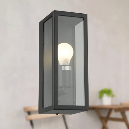 Roro Black Outdoor Flush Mount