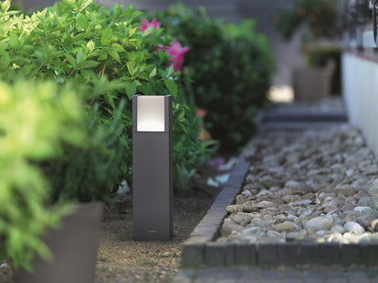 Philips LED Arbour Outdoor Pedestal Light [Anthracite - Cool White] for Outdoor