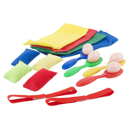 18 PCS Classic Large Garden Games Outdoor Summer Beach BBQ Party Kids Fun Sport