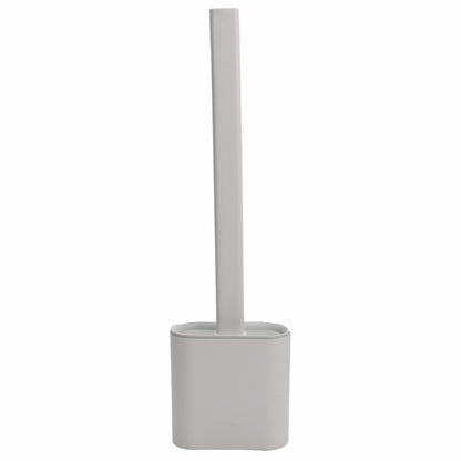 Toilet Brush & Toilet Brush Holdersilicone Soft TPR Cleaning Brush Full Set 2PK