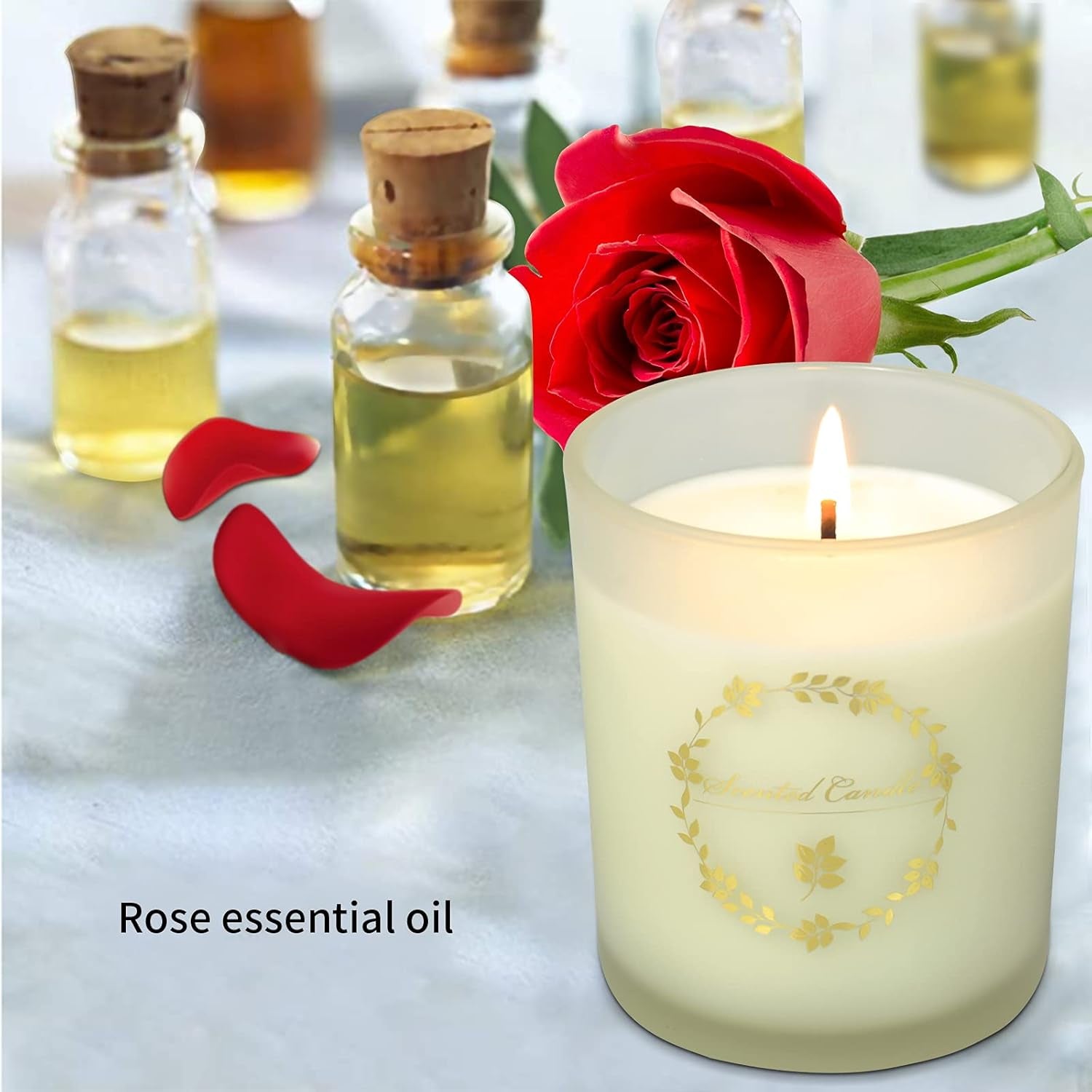 Scented Soy Aromatherapy Candles Gifts for Women, 2×5.3Oz Long Lasting Candles, Premium Body Relax & Stress Relief Candles,Ideal Gifts for Birthday, Christmas, Thanksgiving, Mother'S Day