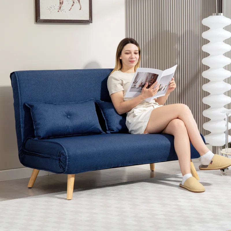 120Cm Armless Sofa Bed