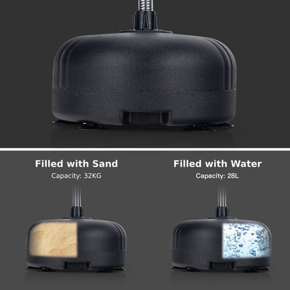 Punching Bag with Stand and Gloves