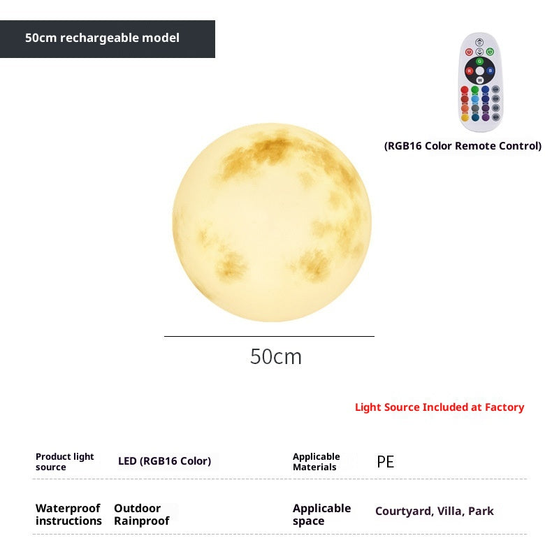 Moon Light Outdoor Waterproof Courtyard