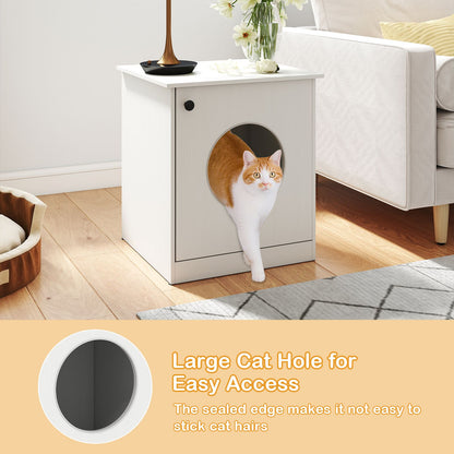 Cat Litter Box Enclosure for Living Room Bedroom