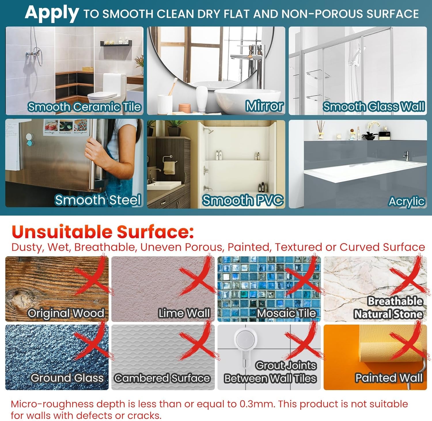 Razor Holder for Shower with Suction Cup,Vacuum Shower Hooks Reusable Bathroom Suction Razor Holder Bathroom Wall Hooks for Towels Robes Multipurpose Hanging 2 Packs, Black