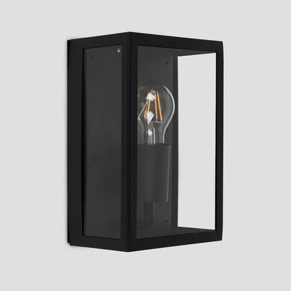 Joshawn Black Outdoor Flush Mount