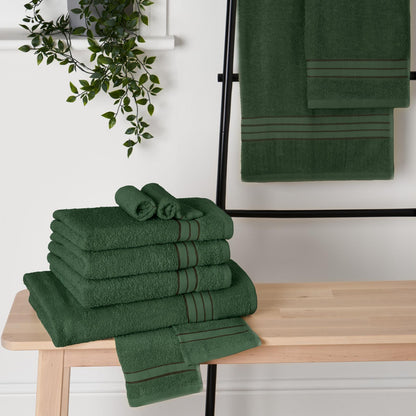 Luxury Soft 10 Piece 100% Cotton Towel Bale Set Face Hand Bath Bathroom Towels