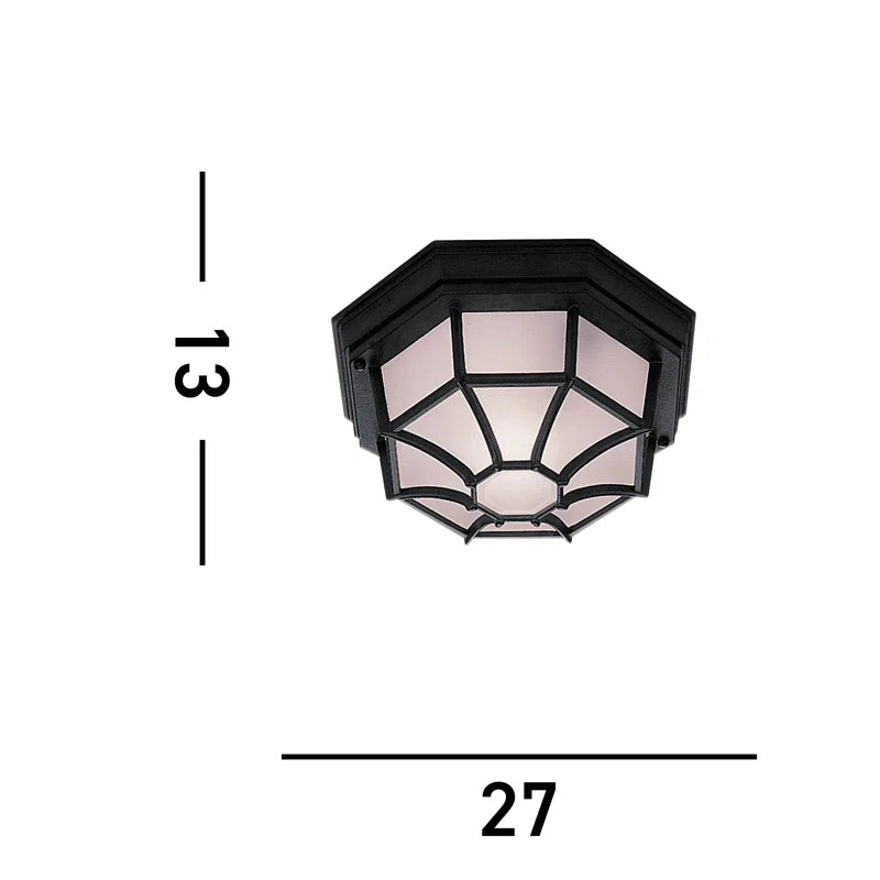Airlia 1 - Bulb Outdoor Flush Mount