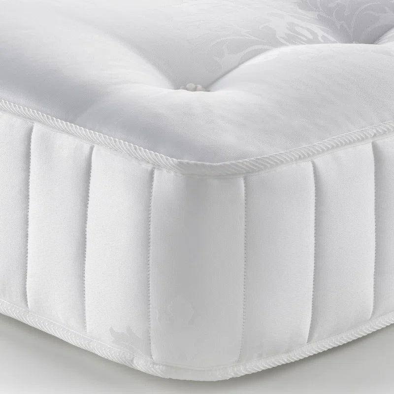 Bozrah Upholstered Ottoman Bed with Mattress