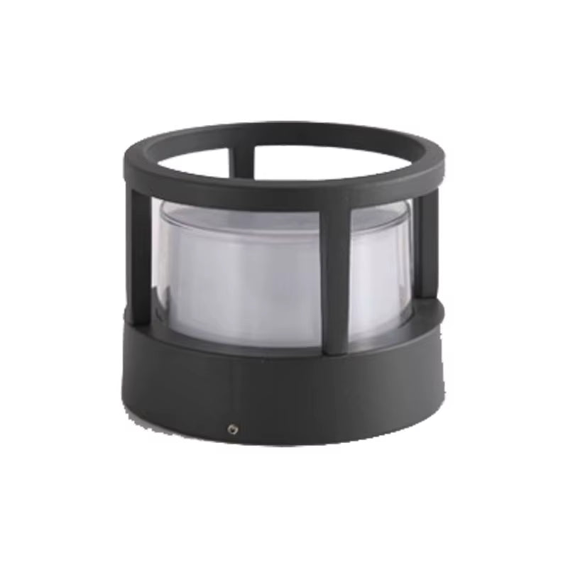 () Nordic Garden Villa Pillar Light, Outdoor Courtyard Wall Light, Outdoor Waterproof Landscape Lawn Light