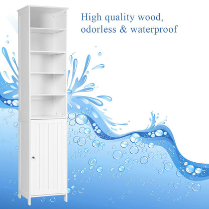 7-Tier Tall Freestanding Cabinet