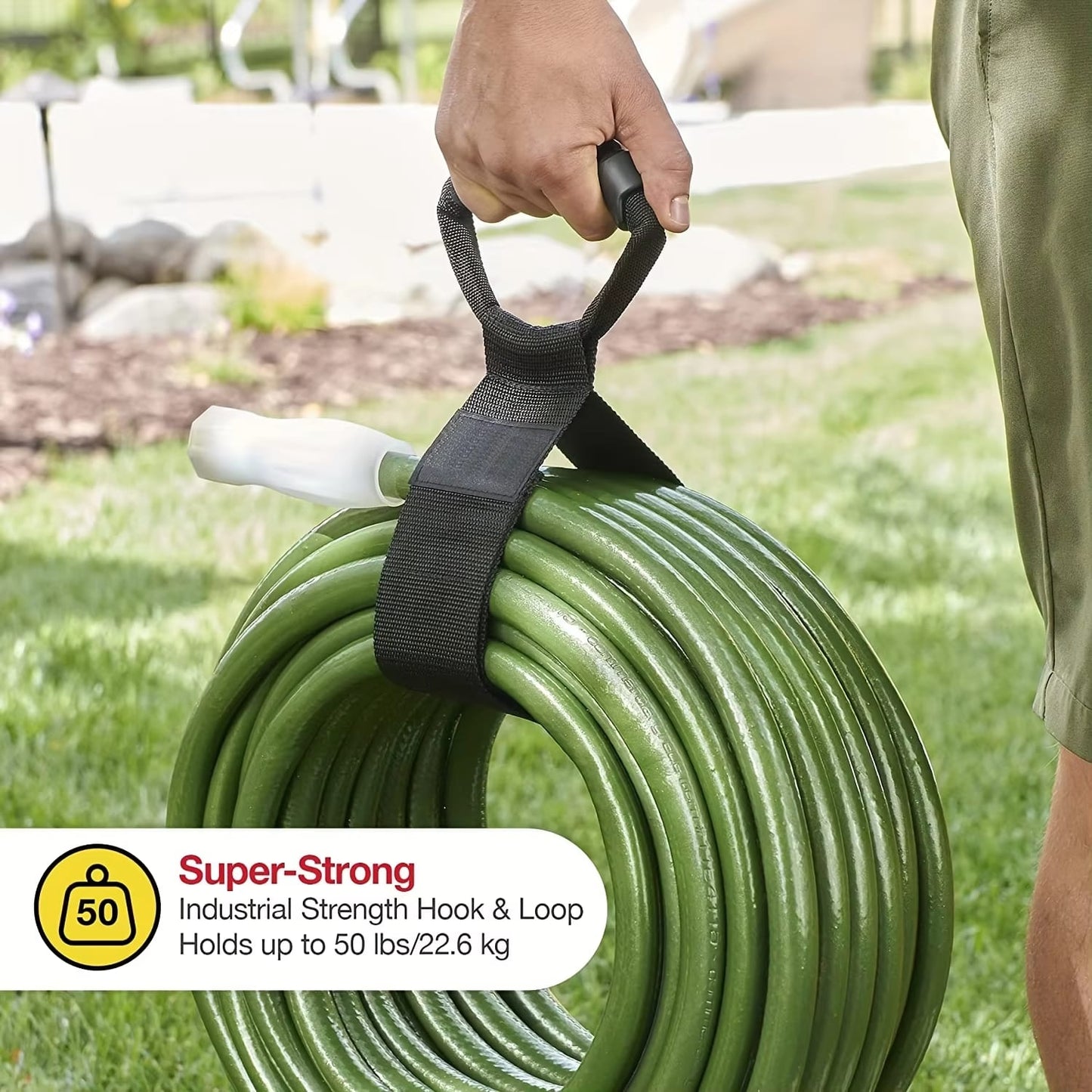 Heavy Duty Extension Cord Strap Holder