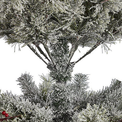 7Ft 6In Forrester Pre-Lit Artificial Christmas Tree with Berries & Pine Cones