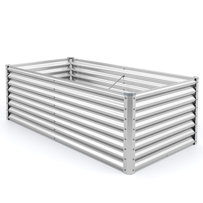 60 Cm Raised Garden Bed Elevated Garden Planter with Open Bottom Design