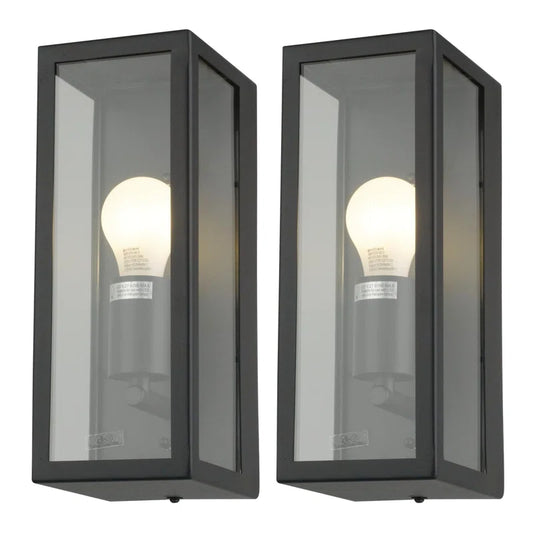 Roro Black Outdoor Flush Mount