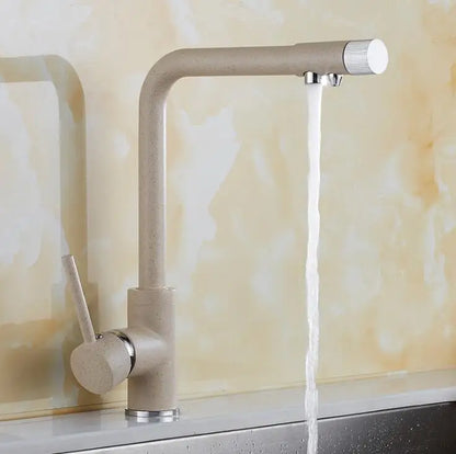 Waterfilter Taps Gold Kitchen Faucets Brass Mixer Drinking Kitchen Purify Faucet Kitchen Sink Tap Water Kitchen Faucet XT-164