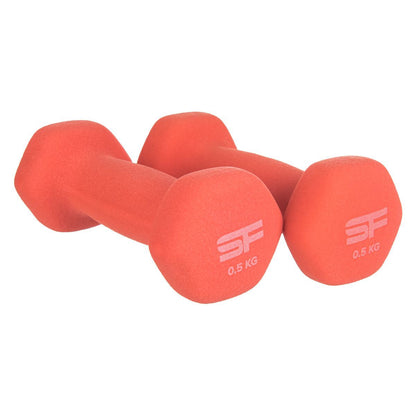 NEOPRENE HAND DUMBBELLS WEIGHTS HOME TRAINING GYM FITNESS AEROBIC EXERCISE IRON
