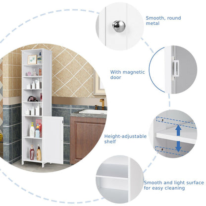 7-Tier Tall Freestanding Cabinet