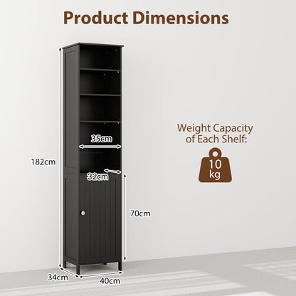 7-Tier Tall Freestanding Cabinet