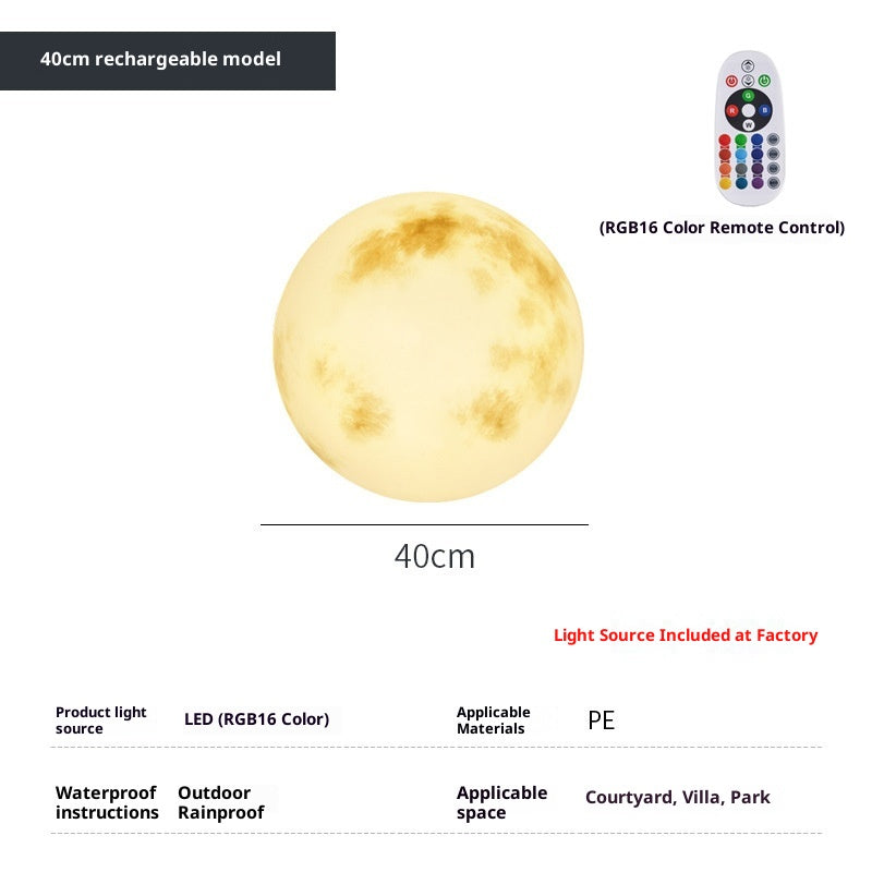 Moon Light Outdoor Waterproof Courtyard