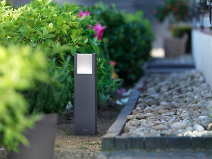 Philips LED Arbour Outdoor Pedestal Light [Anthracite - Cool White] for Outdoor