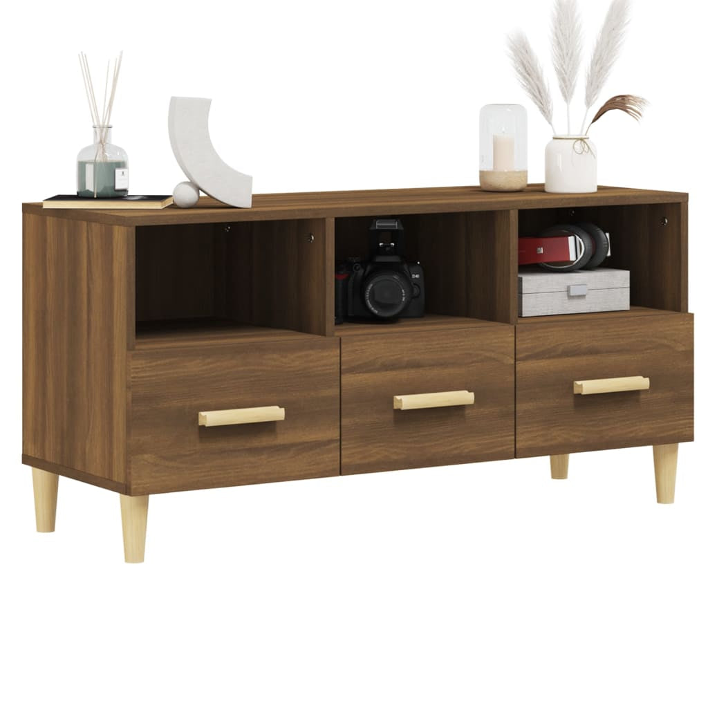 TV Cabinet Engineered Wood Indoor Living Room TV Unit Multi Colours Vidaxl