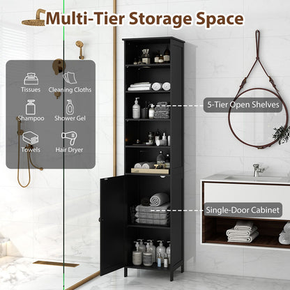 7-Tier Tall Freestanding Cabinet