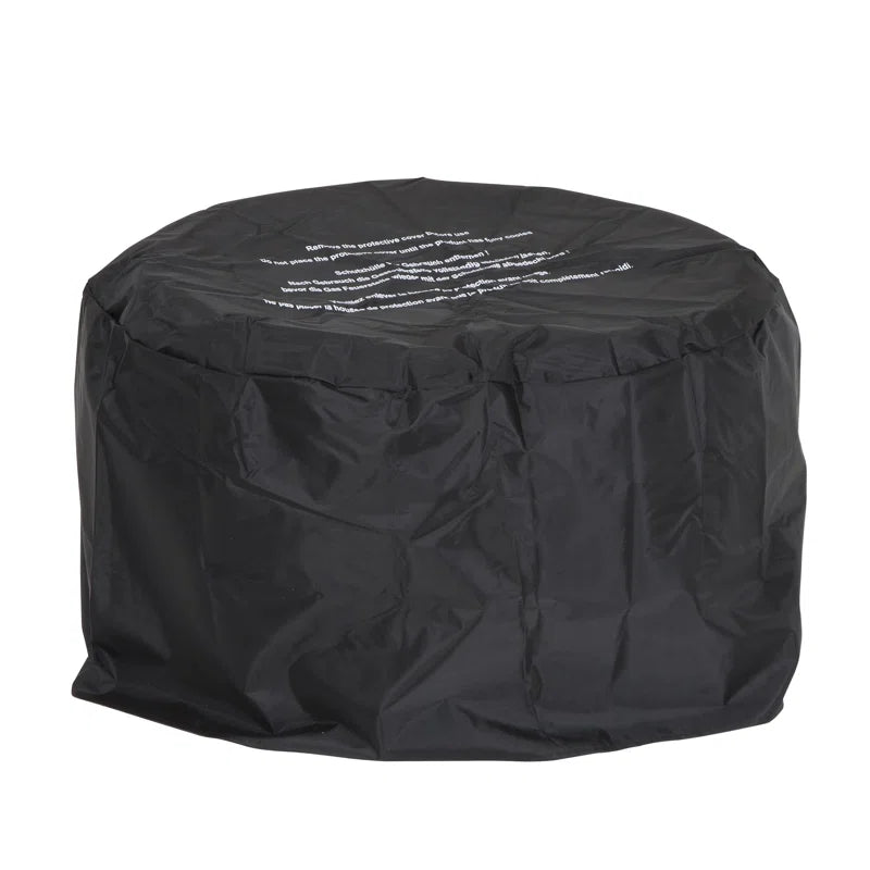 Smokeless Outdoor Fire Pit with Lid