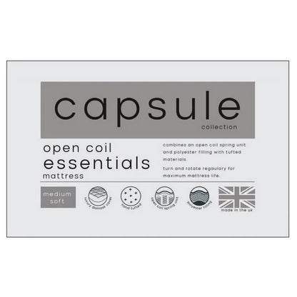 Bozrah Upholstered Ottoman Bed with Mattress