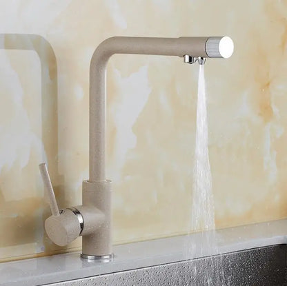 Waterfilter Taps Gold Kitchen Faucets Brass Mixer Drinking Kitchen Purify Faucet Kitchen Sink Tap Water Kitchen Faucet XT-164