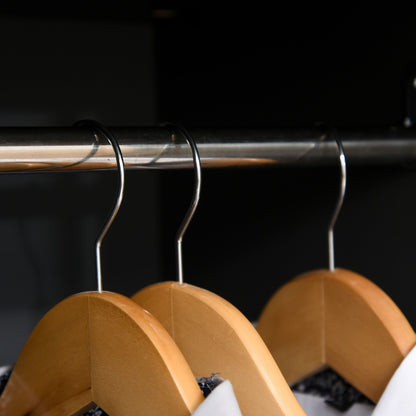 Modern Wardrobe Cabinet with Shelf, Hanging Rod and 2 Drawers 90X50X190Cm